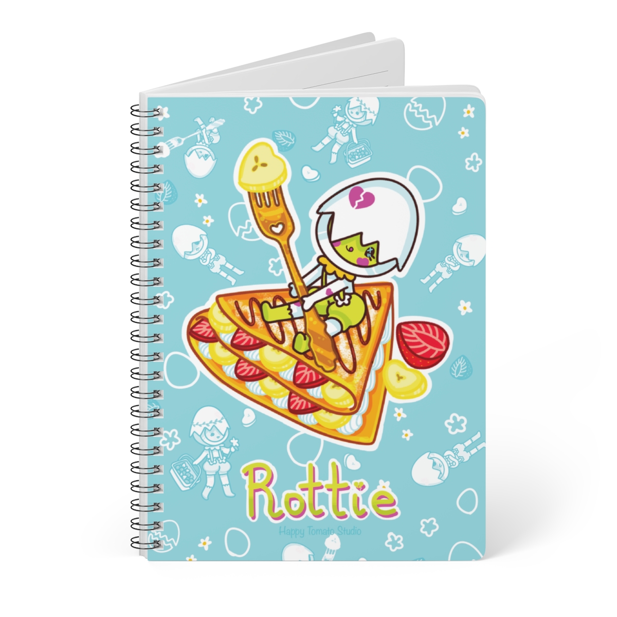 Rottie Softcover Notebook - Image 4