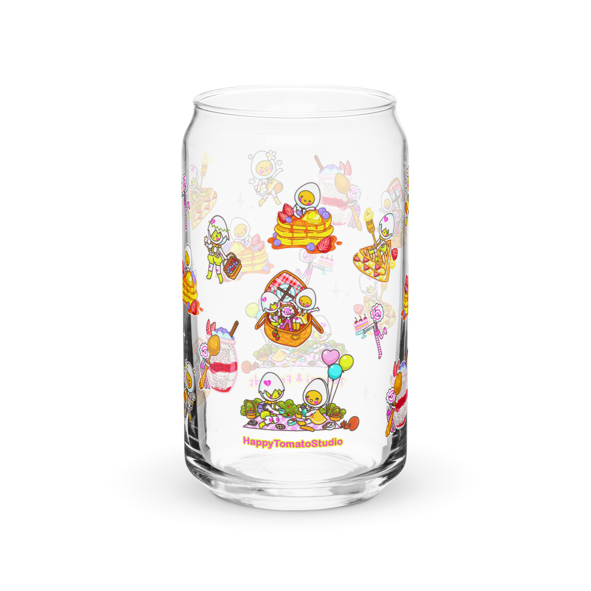 Tamagi & Friends Breakfast glass - Image 4