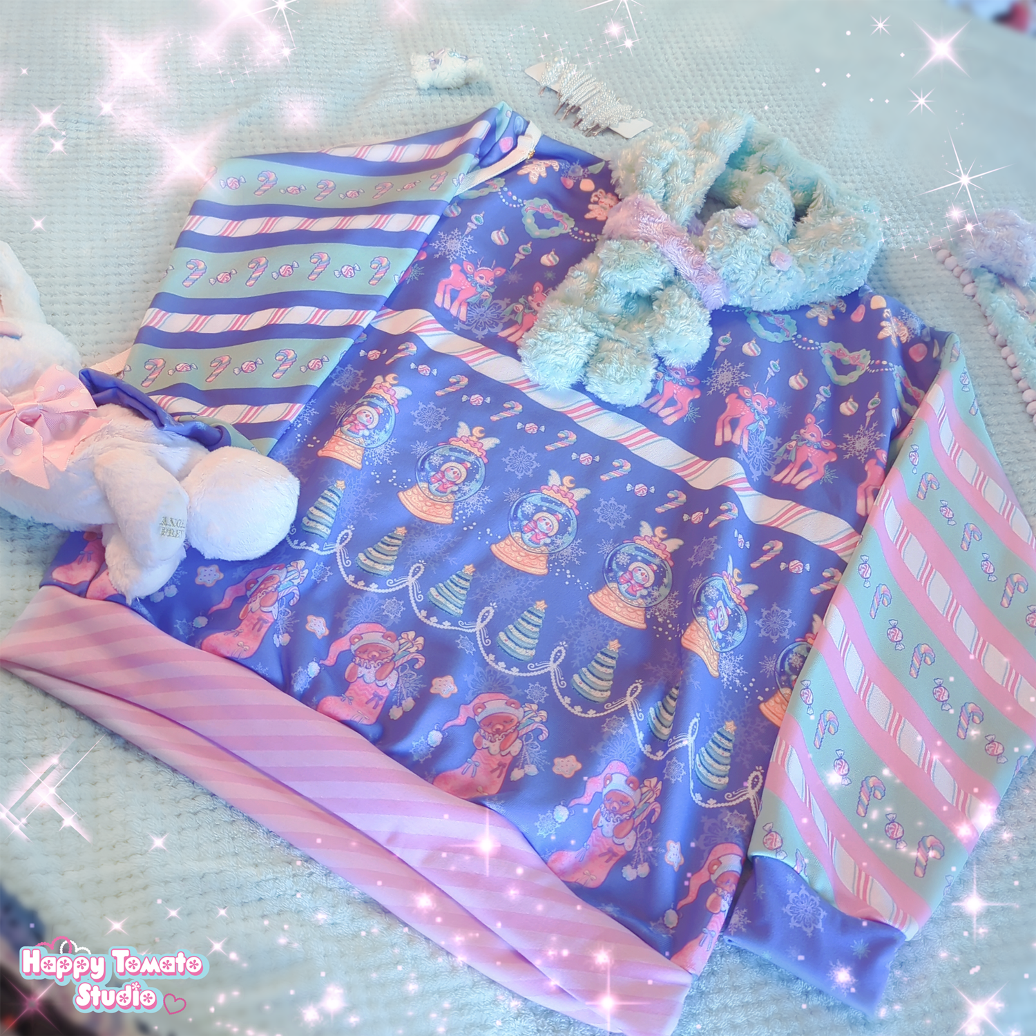 Minty Tinsel Sweatshirt