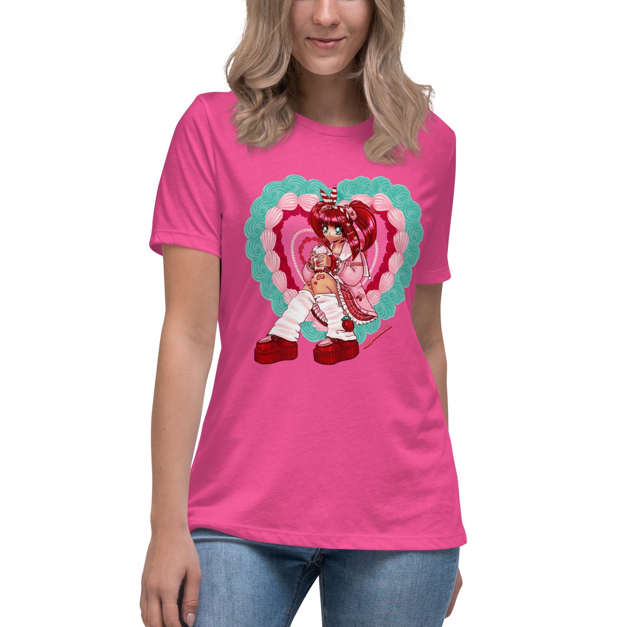 Strawberry Y2K Nostalgia Shirt - Image 3