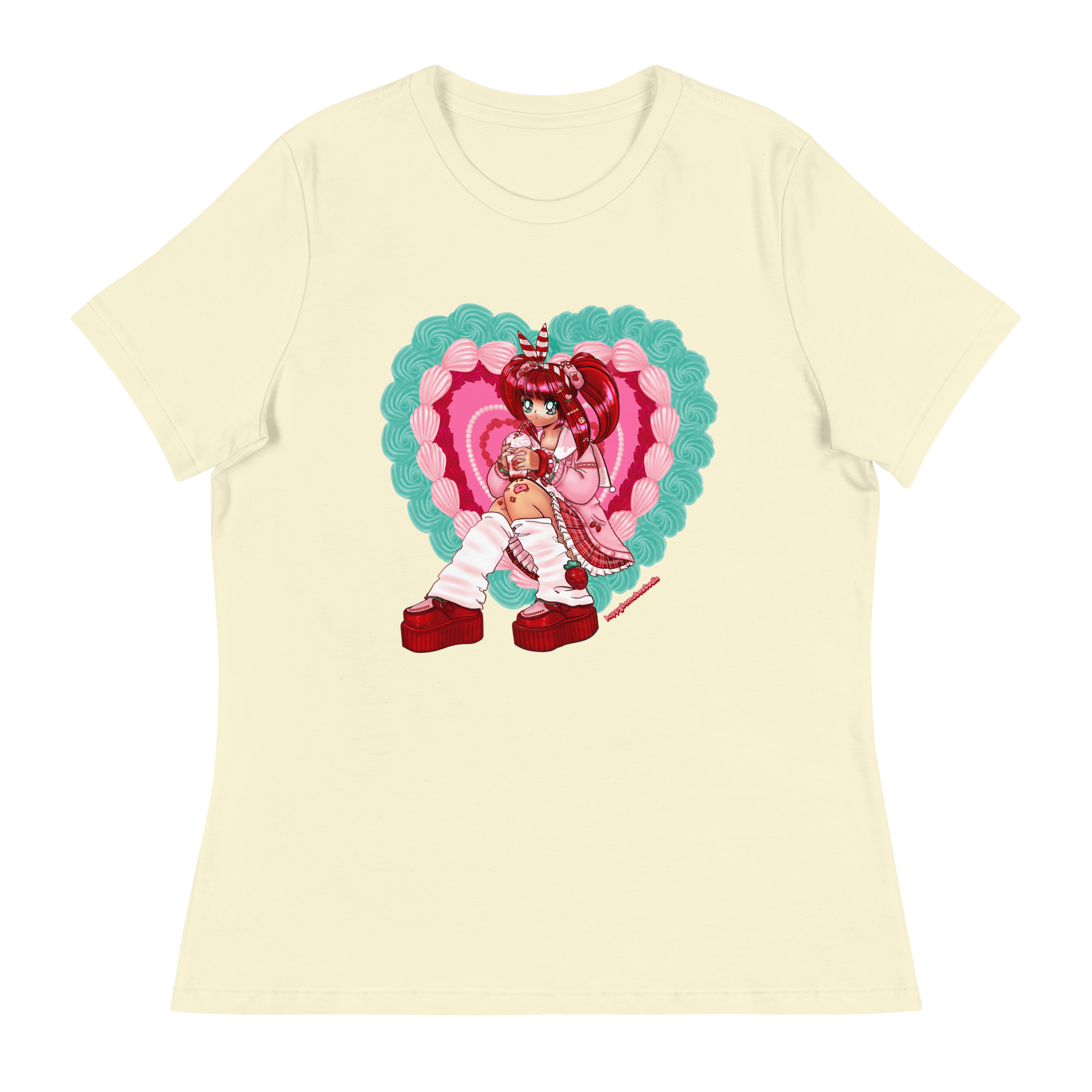Strawberry Y2K Nostalgia Shirt - Image 8