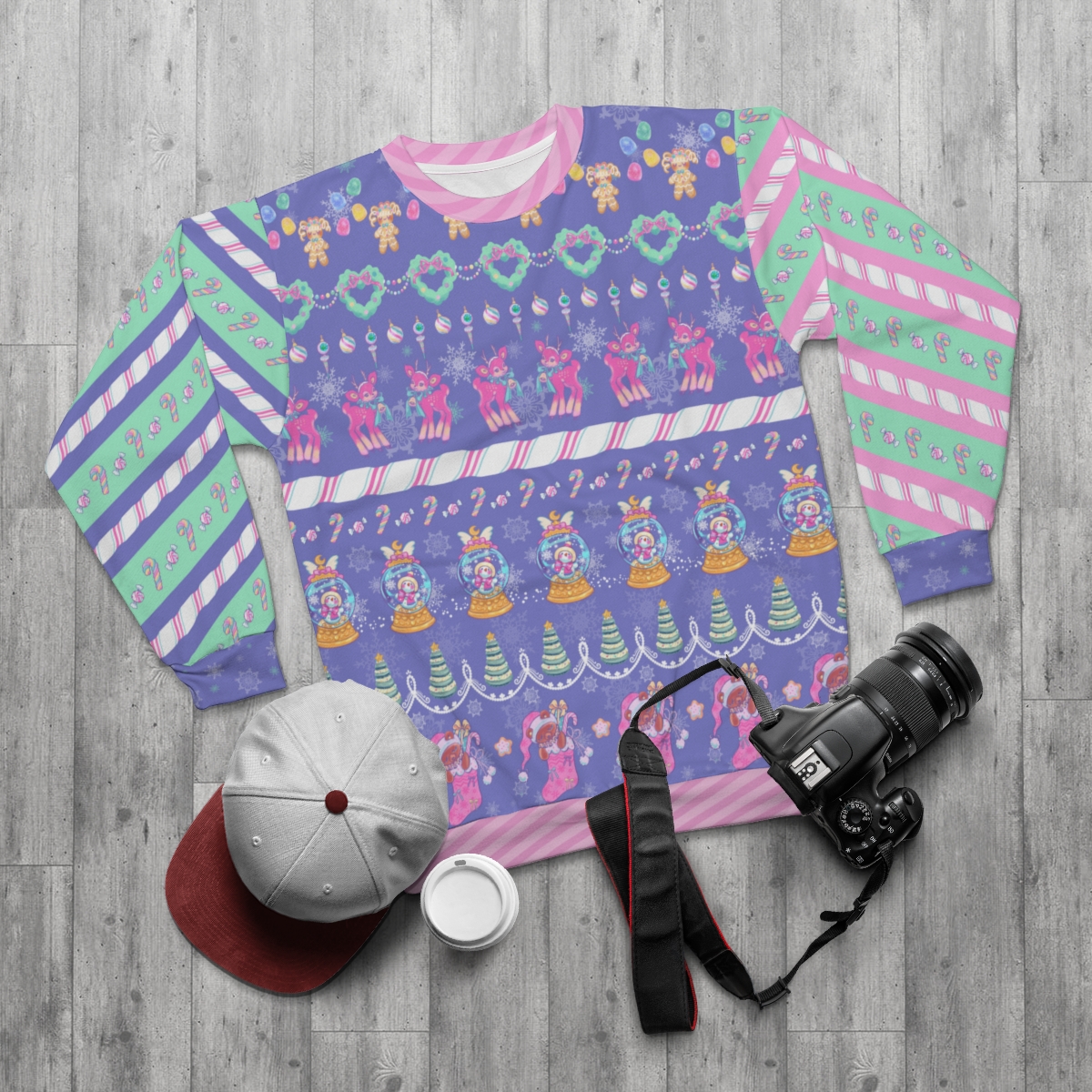 Minty Tinsel Sweatshirt - Image 6