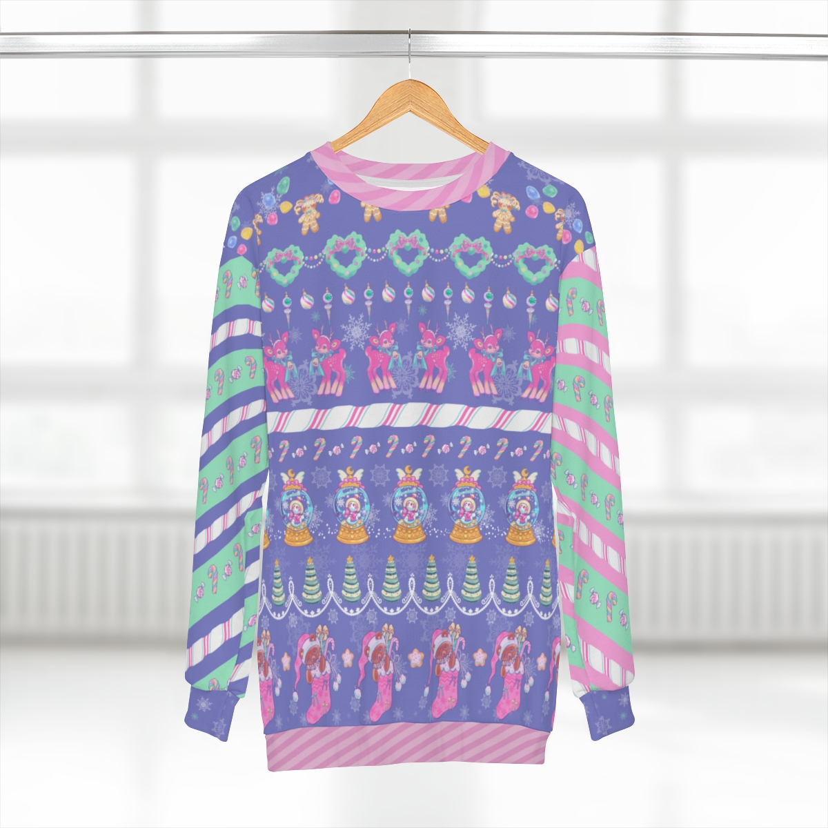Minty Tinsel Sweatshirt - Image 7