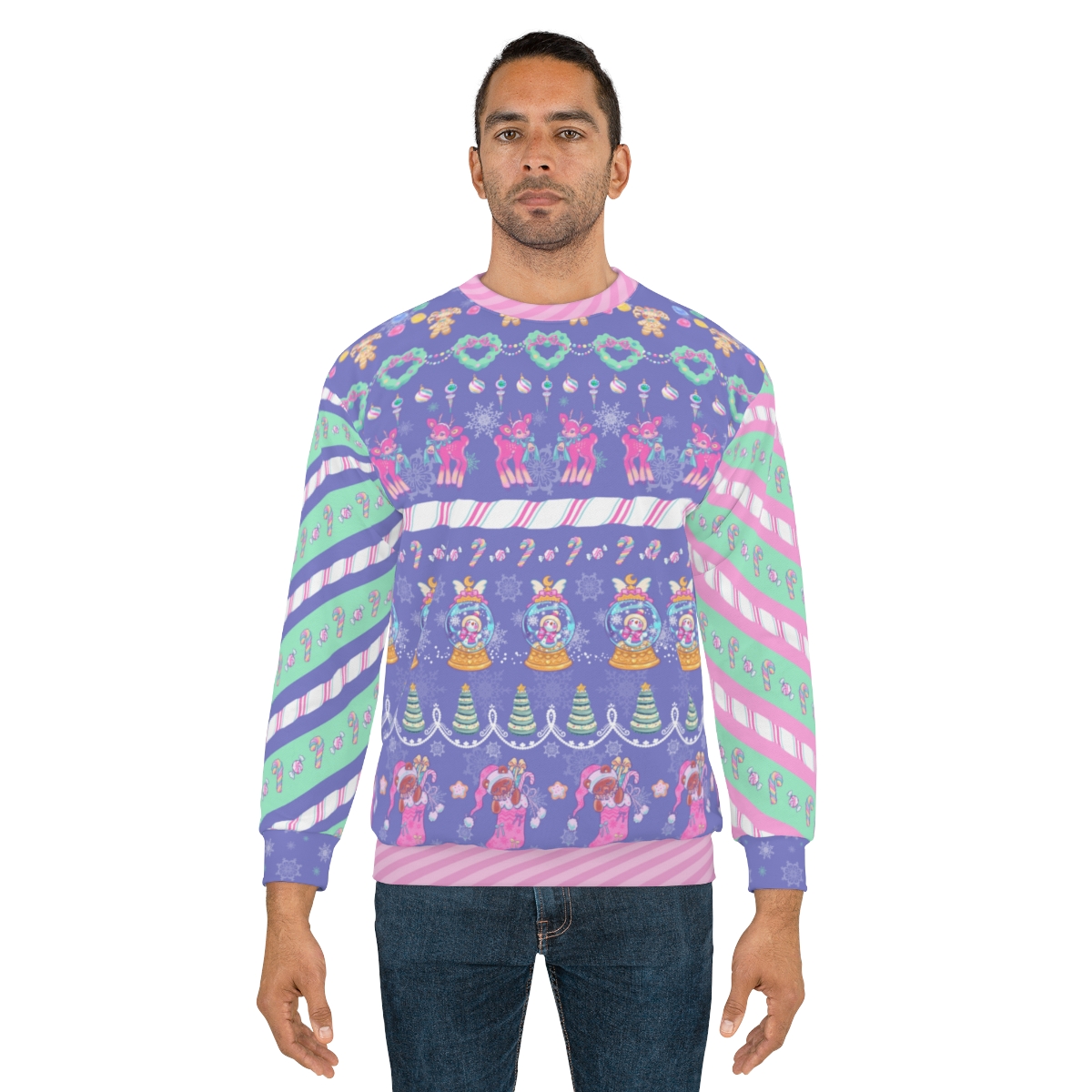 Minty Tinsel Sweatshirt - Image 4