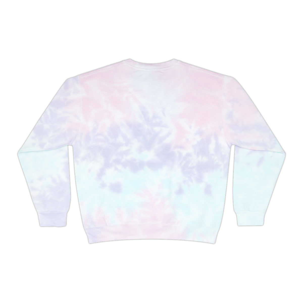 Cotton Candy Snow Dome Unisex Tie-Dye Sweatshirt - Image 4