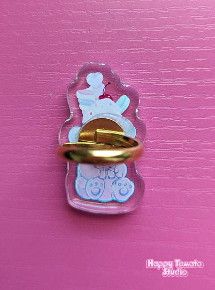 Milkshake Teddy Treat Ring - Image 2